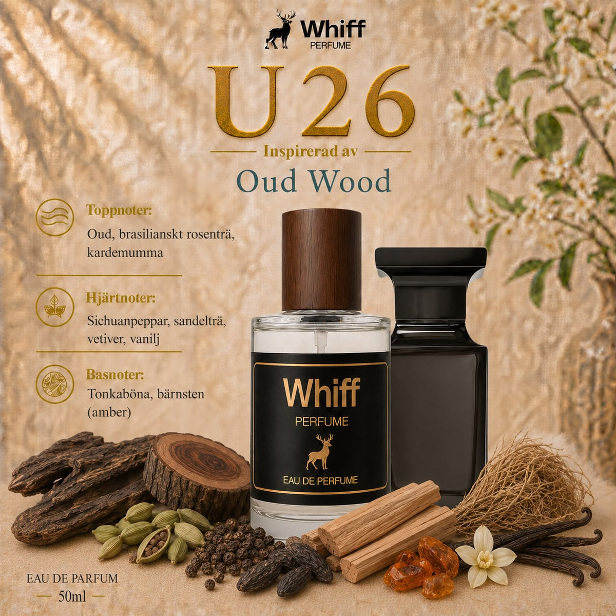 U26 – Inspirerad av Oud Wood
