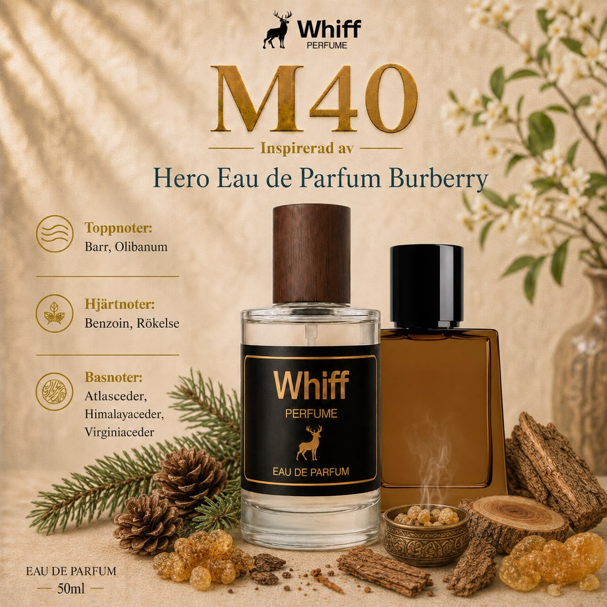 M40 - Inspirerad av Hero Eau de Parfum Burberry