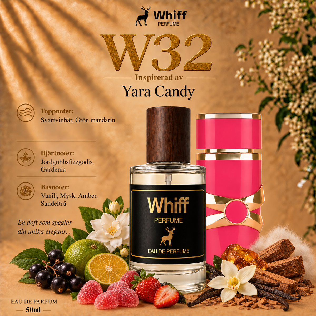 W32 - Inspirerad av Yara Candy